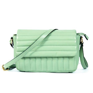 กระเป๋าสะพายไหล่แบบกําหนดเองกระเป๋าสะพายไหล่ผ้าไนลอนเรียบง่ายความจุสูงกระเป๋าสะพายข้างลายทาง - Product Image 1