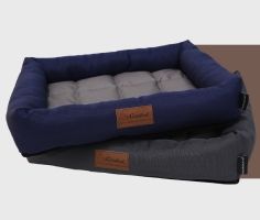 Hersteller Großhandel blau grau Sofa kissen Memory Foam Kühlung Hunde bett ortho pä dische Serie - Product Image 3