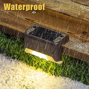 Luces Solares para Exteriores, Lámparas Solares Impermeables para Escaleras, Luces Nocturnas para Jardín, Lámpara LED para Camino de Jardín - Product Image 6