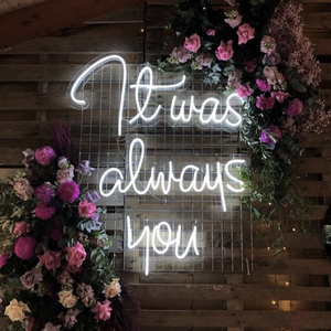 Fabricant Vente Chaude Personnalisé Éclairage Décoratif Lettres Acrylique Led Néons Mariage Enseigne <span class=keywords><strong>Au</strong></span> Néon Parti Néon Signes - Product Image 1