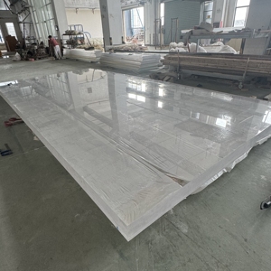 แผ่นพลาสติก PE & Pmma แผ่นสระว่ายน้ำทำจากอะคริลิคกลางแจ้งทนทานงาน OEM - Product Image 4