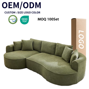 Moq100 Nhà Máy Tùy Chỉnh Thời Trang Nhà Phong Cách Modular Cắt Bọt Sofa Giường Chân Không Gói Nén Miếng Bọt Biển Cắt Sofa - Product Image 1