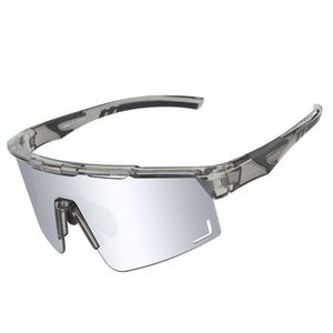 Lunettes de soleil polarisées pour hommes, sportives, à faible MOQ, pour le cyclisme, protection UV400, haute qualité, avec insert pour verres correcteurs - Product Image 2