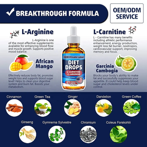 Biocaro, etiqueta privada personalizada, suplementos para quemar grasa, pérdida de peso delgada, líquido oral, gotas para dieta Keto - Product Image 3