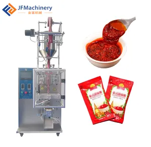 Automatic small pouch liquid jelly cream vertical tomato paste sachet packing machine