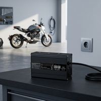 Chargeur de batterie intelligent XIETONG S120 60V 2A Lifepo4/Lithium, charge intelligente, efficacité de 91%, pour vélo électrique, scooter électrique, outil de jardinage, robot