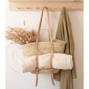 Wholesale Boho Wall Decoration Handwoven Natural Seagrass Eco Friendly Customized Color Hanging Basket <b>Storage</b> Direct Vietnam - Product Image 4