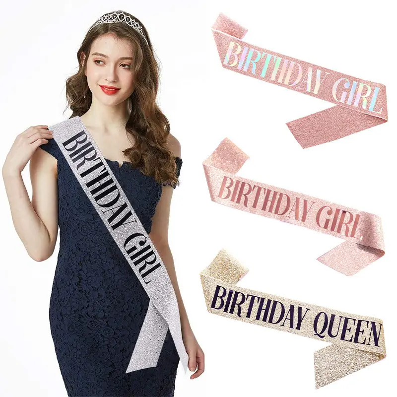 जन्मदिन की बधाई, रानी लड़की बेल्ट पार्टी ने दी सोने की चांदी की चांदी की चांदी का वायदा