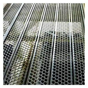 Sawtooth-shaped perforated steel metal plate Supplier of Creatively Designed Sawtooth Perforated Metal Plate