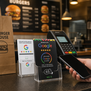SXNFC Soporte para Reseñas de Google, Tarjeta NFC 213 215 F08 Resistente al Agua para Ins/<span class=keywords><strong>Facebook</strong></span>/Yelp/Tripadvisor Restaurante - Product Image 5
