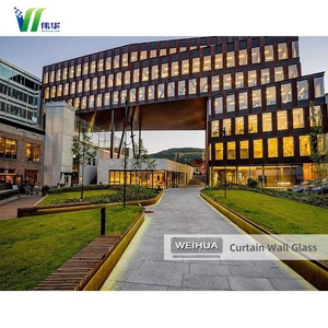 6 + 12 + 6 5 + 16 + 5 doppio argento basso-E parete di vetro isolante per grattacieli commerciali - Product Image 3