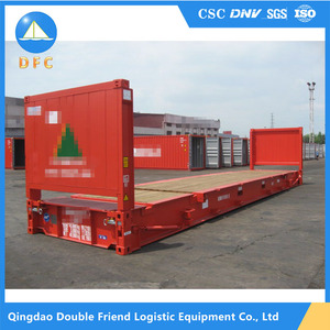 Qualitäts sicherung Benutzer definierte Farbe Flat Rack Ocean Versand behälter Flatrack <span class=keywords><strong>Container</strong></span> für die Lagerung - Product Image 6