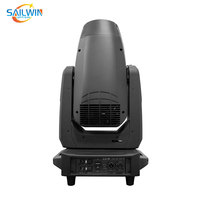 SAILWIN 600W BSWF Mini projecteur LED à tête mobile avec CTO+CMY 3600-7200K DMX512 Effets prisme pour scène disco et concert