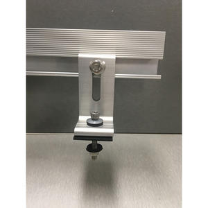 Sistema de Montaje de Paneles Solares Ajustable de Alta Calidad para Techos Planos/De Lámina, Resistente al Viento (60m/s) y a la Nieve (3KN/m) - Product Image 1