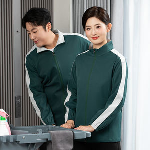 Uniforme <span class=keywords><strong>de</strong></span> ménage hôtelier 2025-49 Automne Hiver à manches longues – Tenue <span class=keywords><strong>de</strong></span> nettoyage professionnelle pour le <span class=keywords><strong>travail</strong></span> quotidien en hôtellerie - Product Image 4