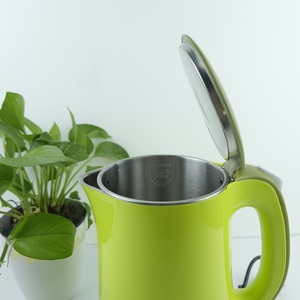 Electrodomésticos domésticos inteligentes, olla de doble pared, 304SS Hervidor eléctrico, hervidor electrónico de agua caliente para café y té con muestra gratis - Product Image 5