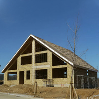 Panel Estructural Aislado (SIP) Revestido con OSB con Núcleo de Espuma Fenólica, EPS o PU para Construcción de Paredes de Casas Prefabricadas y Modulares