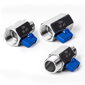 304 Stainless Steel Brass PN63 <strong>Mini</strong> Handle <strong>Ball</strong> <strong>Valve</strong> with Male/Female Thread Manual Operation Water Use OEM Available - Product Image 5