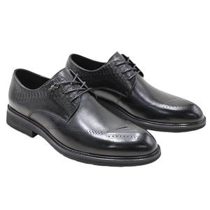 Chaussures d'affaires de qualité supérieure tenues formelles haut de gamme brocart de cuir de vachette brocart décoratif Derby hommes en cuir - Product Image 3
