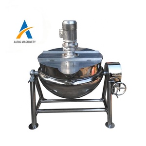 Stainless Steel 220/380v 200l Gas Cooking <strong>Pot</strong> of Jam with <strong>Stirrer</strong> - Product Image 2