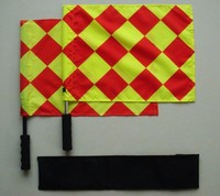 Drapeaux de communication pour arbitres de football à main personnalisés en vente