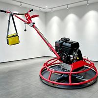 Machine à polir les sols en béton LIANDIAN à haute efficacité avec moteur à essence, garantie 1 an