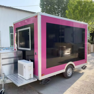 Nuovo Rimorchio Alimentare Chiuso USA, Carretto Hot Dog, Camion Ristorante, Rimorchio Gelateria, Negozio <span class=keywords><strong>di</strong></span> Pizza, Hotel, Caffetteria, Gelateria, Mais e Altro - Product Image 3