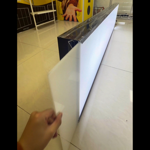 Letrero <span class=keywords><strong>LED</strong></span> Acrílico de 4 Pies/122 cm, <span class=keywords><strong>Rectangular</strong></span>, de una Sola Cara, Caja de Luz Publicitaria Impermeable, Letrero de Aluminio para Montaje en Pared para Exteriores - Product Image 3