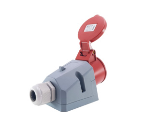 Iec60309 không thấm nước Cee công nghiệp nối bề mặt gắn kết ổ cắm 4pin 32A 380V-415V 3P + E IP44 Cee tường ổ cắm m34441 - Product Image 2