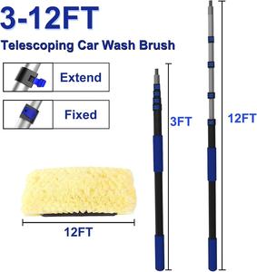 <span class=keywords><strong>Brosse</strong></span> <span class=keywords><strong>de</strong></span> <span class=keywords><strong>lavage</strong></span> <span class=keywords><strong>de</strong></span> voiture <span class=keywords><strong>de</strong></span> 12 pouces <span class=keywords><strong>avec</strong></span> <span class=keywords><strong>brosse</strong></span> <span class=keywords><strong>de</strong></span> <span class=keywords><strong>lavage</strong></span> portable à longue poignée robuste - Product Image 5