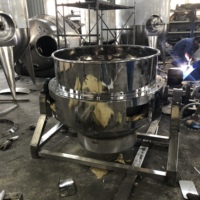 Huashang kantelbare jammixer kookpot ketel stoom/elektrische mantelketel voor wijnmakerij fruitverwerking