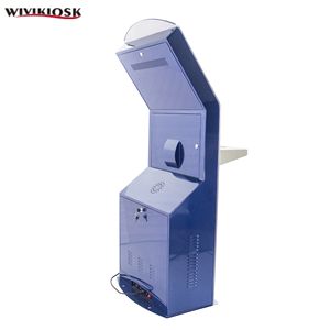 Quiosco de cola de autoservicio de 21,5 pulgadas para <span class=keywords><strong>banca</strong></span>/gobierno electrónico/hospitales, teclado de Metal, impresora térmica de 80mm, quiosco de pago con código QR - Product Image 2