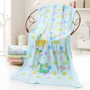 Serviette de bain grande taille pour <span class=keywords><strong>enfants</strong></span> en microfibre imprimée motif dessin animé, absorbante et à séchage rapide, idéale pour la plage et la salle de bain, vente en gros directe usine - Product Image 4