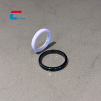 Bague intelligente NFC en céramique ultra-fine de 3 mm, 13,56 MHz, étanche, pour la reconnaissance d'identité