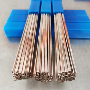 Batang las tembaga fosfor kulkas kulkas L201 BCuP-2Phosphor tembaga datar elektroda kawat tembaga - Product Image 4