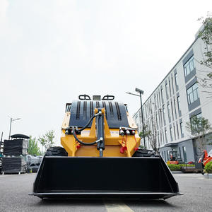 รถตักล้อยางขนาดเล็ก ดีเซล เครื่องยนต์คูโบต้า ได้รับมาตรฐาน CE และ EPA น้ำหนัก 400 กก. 1 ตัน พร้อมส่งฟรี - Product Image 2