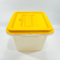 Boîte à bulletins de vote en plastique de 40 L, boîtes de vote en PP avec matériaux recyclés, boîte à bulletins de vote pour les élections au Nigeria 2026