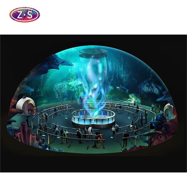 Custom Indoor Dome Screen for Science Museums Projection Mapping Equipment