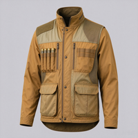 Veste de chasse aux oiseaux en montagne avec coussin de tir