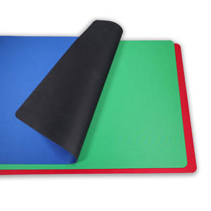 Alfombrilla de ratón de neopreno personalizada AY Alfombrilla de ratón de ordenador de color sólido - Product Image 5