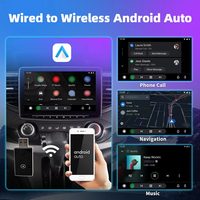 Adaptador Inalámbrico CarPlay Mini Edition Convierte el Dongle Cableado de Fábrica a Inalámbrico para Apple iPhone IOS 10+ Autos 2016+ Bluetooth 5.3 Tipo-C