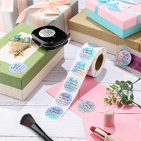 Rouleaux d'autocollants « Merci » pour les petites entreprises, pour soutenir mon entreprise, fournitures d'emballage, enveloppes, emballages cadeaux et artisanat