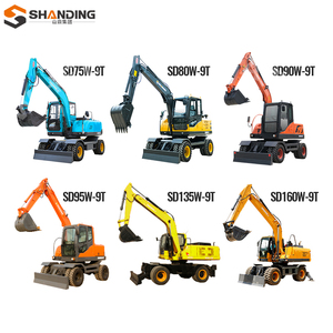 รถขุดขนาดเล็ก SHANDING EPA EURO 5 แบบมีล้อ พร้อมเครื่องยนต์และมอเตอร์ที่ปรับแต่งได้ รถขุดขนาดเล็กน้ำหนักเบา - Product Image 6