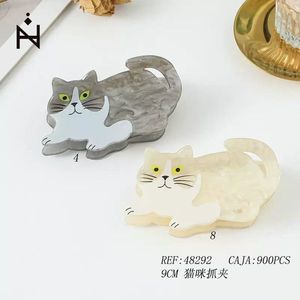 Clip per capelli Cat Scratch Clip da 9 cm per donne e ragazze - Product Image 3