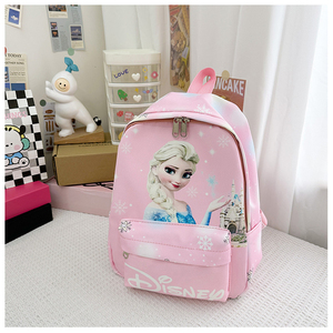 Cartone animato carino bella principessa <span class=keywords><strong>Elsa</strong></span> zaini impermeabili borse da scuola ad alta capacità alla moda in Nylon borsa per le spalle per bambini personalizzati - Product Image 5