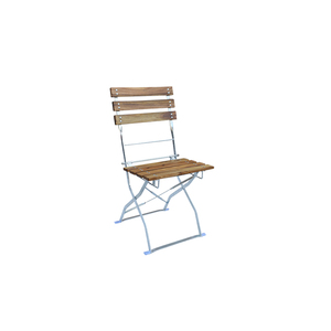 Muebles de madera maciza modernos para jardín, silla plegable, juego de tres mesas para cerveza - Product Image 3