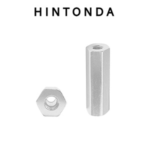 Poste Hexagonal de Aluminio HINTONDA M6 140mm, Tubo de Aislamiento Anodizado para Aislamiento Eléctrico - Product Image 3