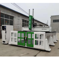 Machine de découpe CNC 5 axes directe usine pour moules en mousse EPS, usinage 3D très rentable, liaison 5 axes réelle, Siemens unique