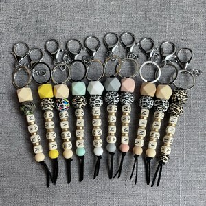 Nuevo Llavero de Silicona con Cuentas 2022, Llavero Personalizado con la Palabra <span class=keywords><strong>MAMA</strong></span>, Colgante para Bolso, Regalo para el Día de San Valentín y el Día de la Madre - Product Image 6