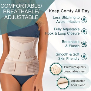 3-in-1 Postpartum Erholungs-Bauchband Kompressions-Bauchgurt Beckengurt Mutterschafts-Postpartum-Stützgürtel - Product Image 6